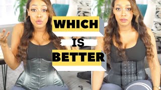 HOW TO GET A SMALLER WAIST  WAIST TRAINERS VS CORSETS  DO THEY WORK [upl. by Aek837]