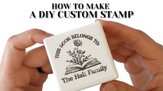 How to Make a DIY Rubber Stamp using the Silhouette Mint [upl. by Elmaleh]