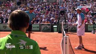 Roland Garros 2011  Funny Moments 4th day [upl. by Richmal203]