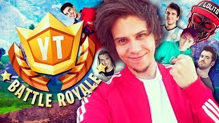 TORNEO PRESENCIAL 100 YOUTUBERS YTBattleRoyale  Fortnite  elrubiusOMG [upl. by Risser]