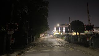 Grimsby friargate level crossing Lincolnshire 010924 [upl. by Madra644]