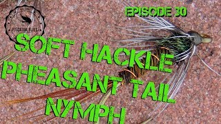 Tying the Soft Hackle Pheasant Tail Nymph Fly Pattern For Trout and Panfish [upl. by Lateh]