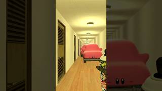 Kirby car vs Auughh gmod shorts nextbotchase [upl. by Zima]