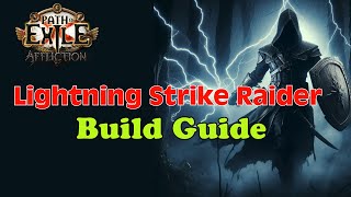 Vaal Lightning Strike Raider Build Guide Path of Exile Affliction 323 POE [upl. by Ora642]