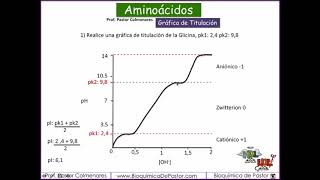 Gráfica de titulación para aas monoaminomonocarboxilo  Parte VI [upl. by Esela]