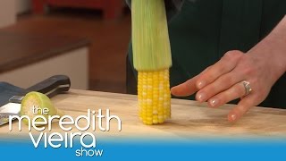 The Easiest Way To Shuck Corn  The Meredith Vieria Show [upl. by Stelu]