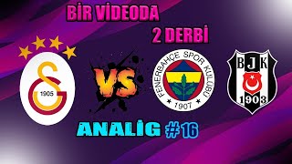 REKOR 4 DİREK VE 2 OFSAYT GOL  PES ANALİG 16 [upl. by Siocnarf]