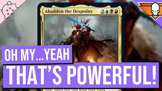 Oh MyYeah Thats Powerful  Abaddon the Despoiler  Spoilers  Magic the Gathering [upl. by Ilak]