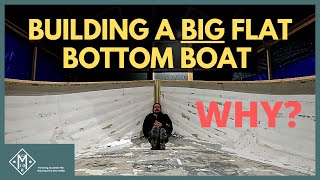 Building a Big Flat Bottom Boat  The Story of Albatross [upl. by Margalit987]