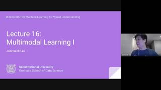 Lecture 162 Multimodal Learning I [upl. by Delija]