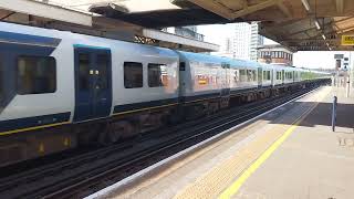 Combo SWR Class 450094 Desiro amp 444033 Arriving into Woking The 17th of September 2024 [upl. by Arola]