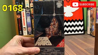 0168 STAR WARS 1977 VHS INSPECT starwars starwarsVHS [upl. by Chrissy]