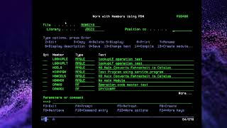 IBMi AS400 LookUPGT Built in Function in RPGLE [upl. by Rodoeht976]