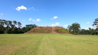 Huge Native American Temple Mound In Georgia [upl. by Emlin168]