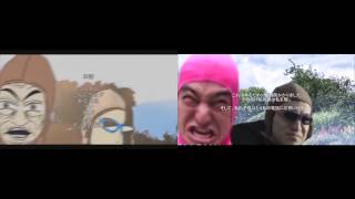 Filthy Frank Anime Opening Animated vs Live Action side by side comparison [upl. by Kasper]