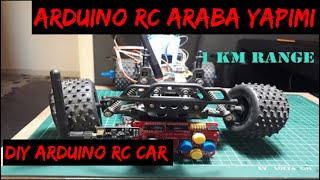 Arduino uzaktan kumandalı arabaArduino RC car [upl. by Cassy]