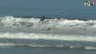 MONTALIVET SURFING  Surf dans le Médoc  EUSKADI SURF TV [upl. by Adnauq754]