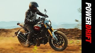 The real Flat Tracker  Indian FTR 1200 S Road Test  PowerDrift  Ft realme X2 Pro [upl. by Arahs]