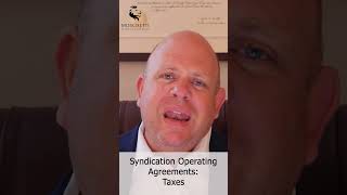 Syndication Operating Agreements How to Handle Taxes syndication shorts [upl. by Volkan]