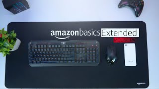 Amazon Basics Extended Edition Gaming MousePad Full Review  BiG Budget Mousepad Must have [upl. by Aissenav]