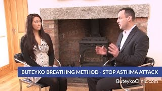 Buteyko Breathing Method  Stop Asthma Attack Panic Attack or Hyperventilation Attack [upl. by Tseng974]