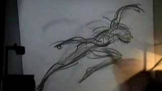 Glen Keane Ties Down A Drawing [upl. by Percival]