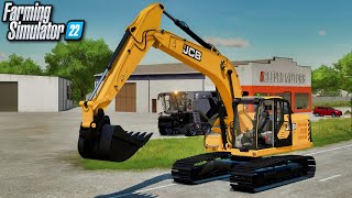 New Mods  JCB Excavator Colossus Update American Sheds amp More 22 Mods  Farming Simulator 22 [upl. by Turtle]