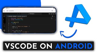 Installing Visual Studio Code VSCode on Android 2024 📱  VSCodedev Update [upl. by Brosy182]