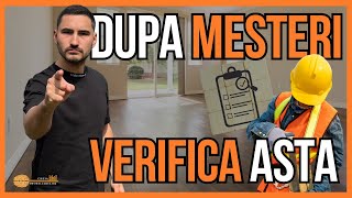 Ce verificam la un apartament finisat dupa mesteri 👷‍♂️🛠️ [upl. by Anet]