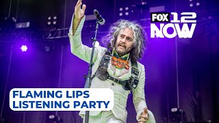 LIVE Flaming Lips listening party with unique twist [upl. by Okihsoy]