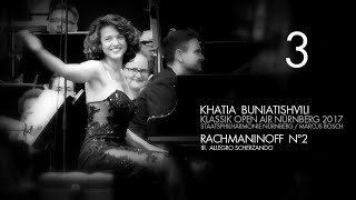 KHATIA BUNIATISHVILI RACHMANINOFF N°2 OP18  NÜRNBERG 2017 [upl. by Fidela]