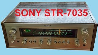 SONY STR7035  Vintage Stereo Receiver [upl. by Irotal]