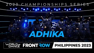 Adhika  High School Division  FRONT ROW  World of Dance Philippines 2023  WODPH2023 [upl. by Lorou225]