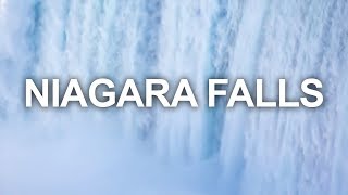 Large Waterfall 10 Hours  Niagara Falls  Relaxing Nature Sounds [upl. by Yrroc829]