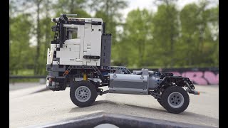 42043 LEGO Arocs Model B fully motorized with RC electonics [upl. by Silverman908]