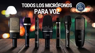 MICRÓFONOS AKG PARA VOZ 🇵🇪 Dinámicos y Condensadores  UNBOXING AKG P3S Venta en Perú C5 P120 [upl. by Kaete248]