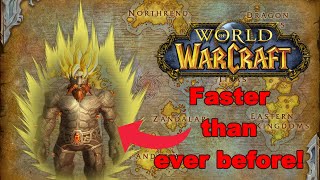 Making the Easiest Leveling Strategy EVEN FASTER in World of Warcraft  New Record [upl. by Louise]