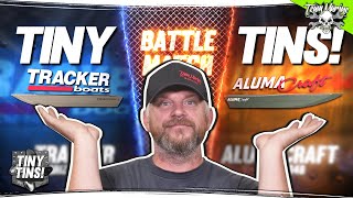 TINY TINS TRACKER GRIZZLY 1648 VS ALUMACRAFT MV1648 WHO WINS [upl. by Golanka]