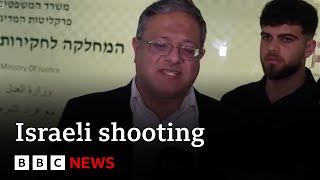 Israel security minister praises officer for shooting dead 12yearold  BBC News [upl. by Notnelc]