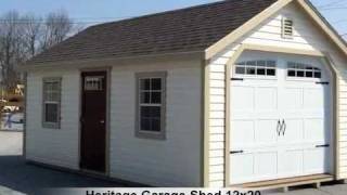 Heritage Garage 12x20 by Fox Country Sheds [upl. by Clinton]