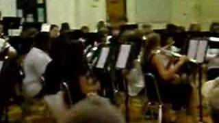 Chris playing in the Githens Middle School Band [upl. by Tj190]