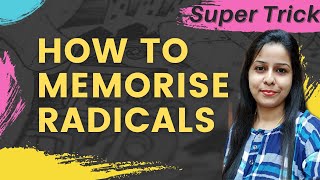 Radicals Super Trick To Memorise Radicals Acid Basic Radicals IX ICSECBSE [upl. by Glynnis487]