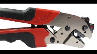 Y122CMR Ratcheting Full Cycle Crimper [upl. by Medardas]