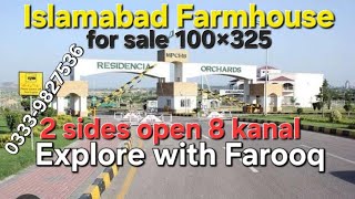 2 sides open Farmhouse Airport islamabad  MPCHS  ROS  Rsidencia Orchards  Explore with Farooq [upl. by Livingston252]