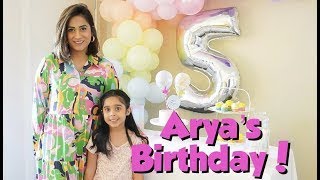 Aryas 5th Birthday  Pastel Birthday theme  Pakistani Chicken pasta  Dahi bhalla Recipe [upl. by Akram774]