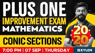 Plus One Improvement Exam  Mathematics  Conic Sections  Xylem Plus Two [upl. by Arutak]