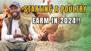 STARTING A POULTRY FARM AS A BUSINESS IN AFRICA Most Important Things To Consider [upl. by Beera]