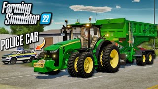 New Mods  JD 8R 2014 US Police Car amp New Productions 29 Mods  Farming Simulator 22 [upl. by Aihn]