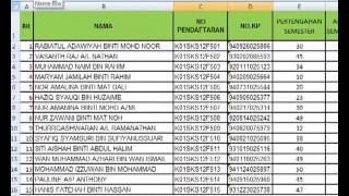 cara menggunakan formula Vlookup [upl. by Iarahs]