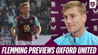 Zian Flemming On Life As Claret amp Weekends Away Test  PREVIEW  Oxford United v Burnley [upl. by Atilehs]